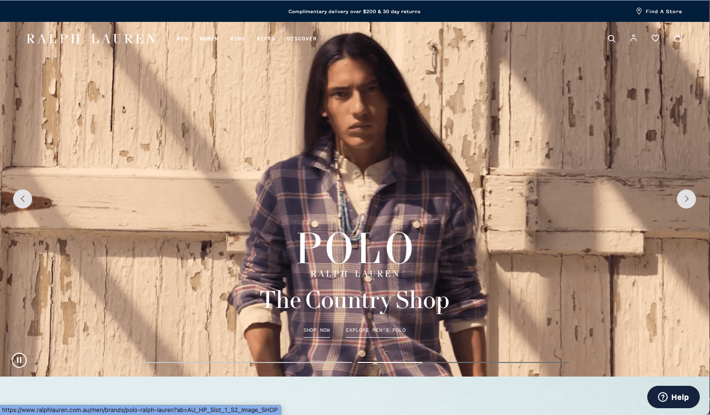 Ralph Lauren (Australia and New Zealand)